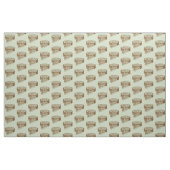 Bruine schoen polish tin stof (Yard (91,4 cm))