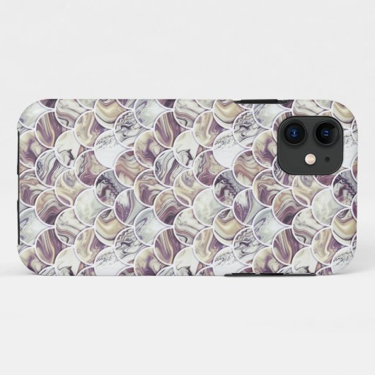  bruine schubben Case-Mate iPhone case (Achterkant (horizontaal))