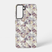  bruine schubben samsung galaxy hoesje (Achterkant)