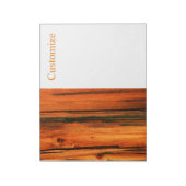 bruine schuur planken Thunder_Cove Notitieblok (Linkerzijde)