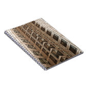 Bruine Skyscraper Texture Notitieboek (Rechterzijde)