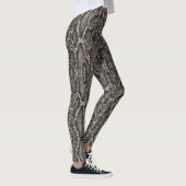bruine slangenhuid | leggings (Rechts)