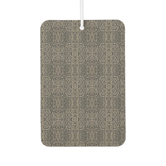 bruine slangenhuid | luchtverfrisser (Voorkant)