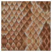 Bruine slangenhuid stof (Swatch)