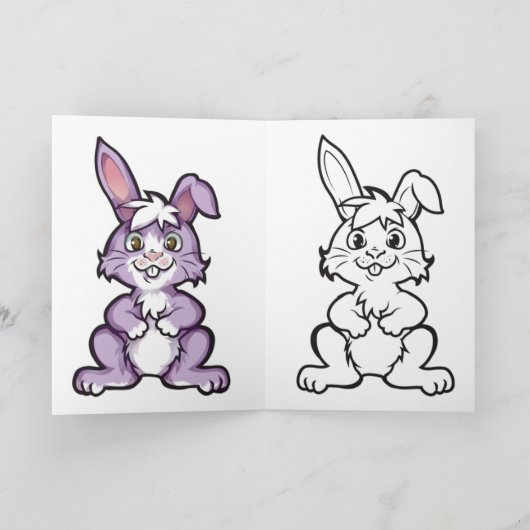 Bruine sneeuw Hij is Christelijk paastje Feestdagen Kaart (Binnen)