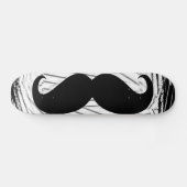 Bruine snor skateboard (Horizontaal)