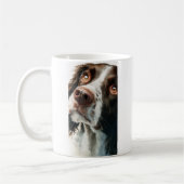 Bruine springer spaniel portret koffiemok (Links)