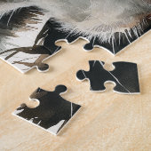 Bruine springer spaniel portret legpuzzel (Zijkant)