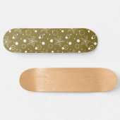 Bruine Star Persoonlijk Skateboard (Horizontaal)