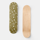Bruine Star Persoonlijk Skateboard (Voorkant)