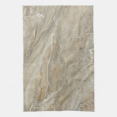 Bruine steentextuur theedoek (Verticaal)