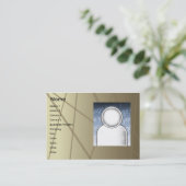 Bruine sticks - Chubby Visitekaartje (Staand voorkant)