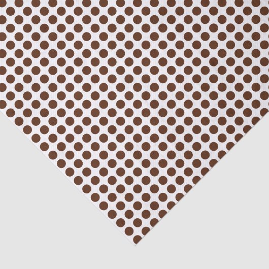 Bruine Stippen voor witteboardpapier Tissuepapier (Detail)