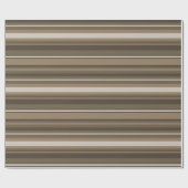 Bruine strepen cadeaupapier (Vlak)