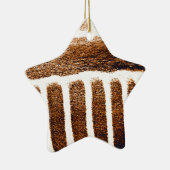 Bruine strepen_ keramisch ornament (Rechts)
