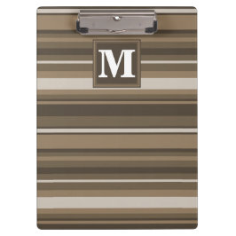 Bruine strepen klembord