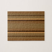 Bruine Strepen Legpuzzel (Horizontaal)