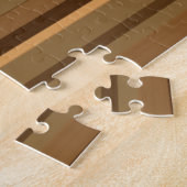 Bruine Strepen Legpuzzel (Zijkant)