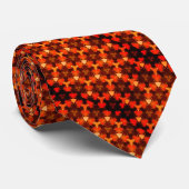 Bruine Stropdas (Opgerold)