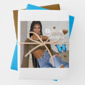 Bruine Sugar Babes Gift Wrap 12 Inpakpapier Vel (In situ)