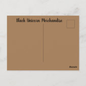 Bruine Sugar Babes x Ahsek Novel Briefkaart 1 (Achterkant)