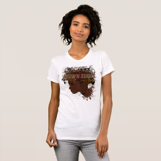 Bruine Sugarfin T-shirt (Voorkant volledig)