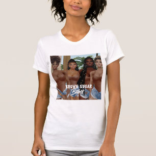 Bruine suiker babes T-shirt 11