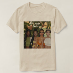 Bruine suiker babes T-shirt 13