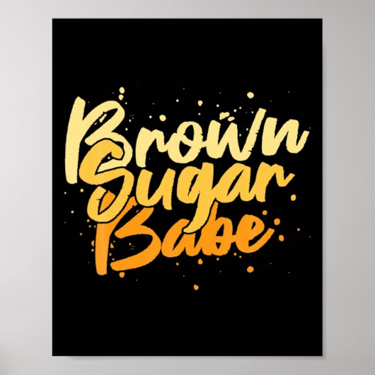 bruine suiker meisje juneteenth vrijheidsdag 1865 poster (Voorkant)