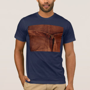 Bruine suiker met riem en sluiting t-shirt