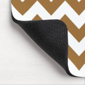 Bruine suiker Neutral Chevron Muismat (Hoek)