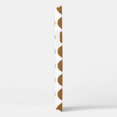 Bruine suiker Neutrale Stippen Case-Mate iPhone Case (Achterkant / Rechts)