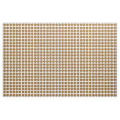 Bruine suiker Neutrale Stippen Stof (Yard (91,4 cm))