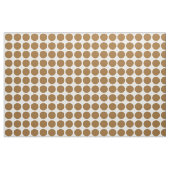 Bruine suiker Neutrale Stippen Stof (Fat Quarter)