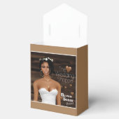 Bruine suikerbabes Gift Box 2 Bedankdoosjes (Geopend)