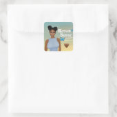 Bruine suikerbabes stickers 3 (Tas)