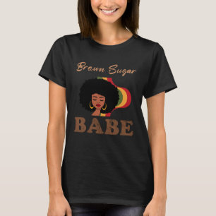 Bruine suikerbaby 4 t-shirt