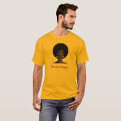 Bruine suikerriet T-shirt van Mannen (Voorkant volledig)