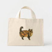 Bruine Tabby Kat Canvas tas (Voorkant)