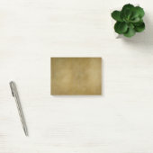  bruine Tan Parchment Persoonlijke Sjabloon Post-it® Notes (Kantoor)