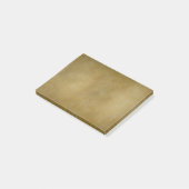  bruine Tan Parchment Persoonlijke Sjabloon Post-it® Notes (Schuin)
