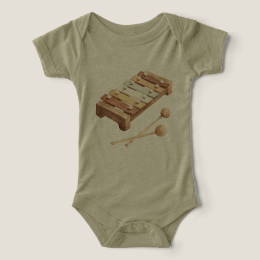 Bruine Tane Wit Xylophone (Design voorkant)