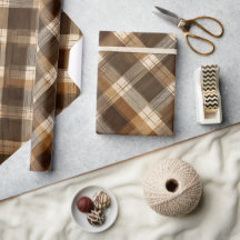Bruine Tannine Rustieke Houten Plaid Patroon