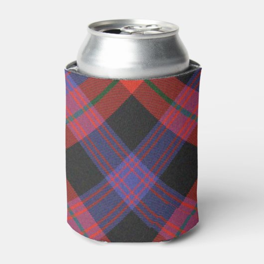 Bruine Tartan Koelbox Blikjeskoeler (Blikje Voorkant)