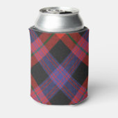Bruine Tartan Koelbox Blikjeskoeler (Blikje Achterkant)