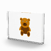 Bruine teddybeer clipart fotoblokken (Rechts)