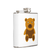Bruine teddybeer clipart heupfles (Rechts)