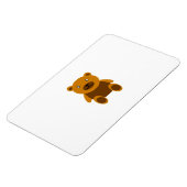 Bruine teddybeer clipart magneet (Linkerzijde)