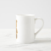 Bruine teddybeer clipart porselein kop (Rechts)