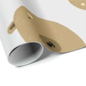 Bruine teddybeer Verpakkingspapier Cadeaupapier (Rol Hoek)